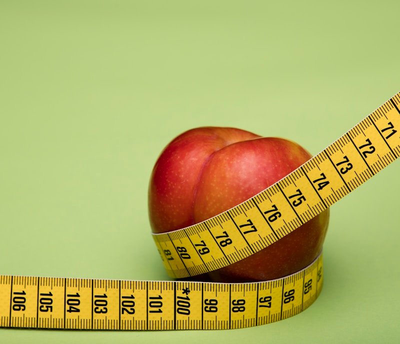 apple and tape measure