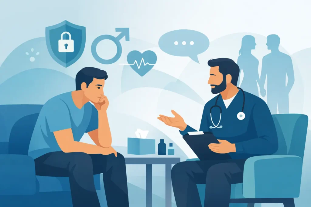 Confidential Men's Sexual Health Support That Listens
